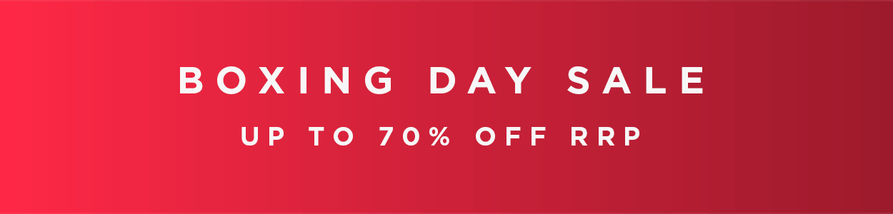 Boxing Day Sale. Up to 70% off.