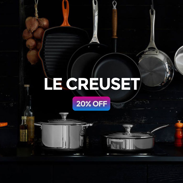 Le Creuset - 20% off